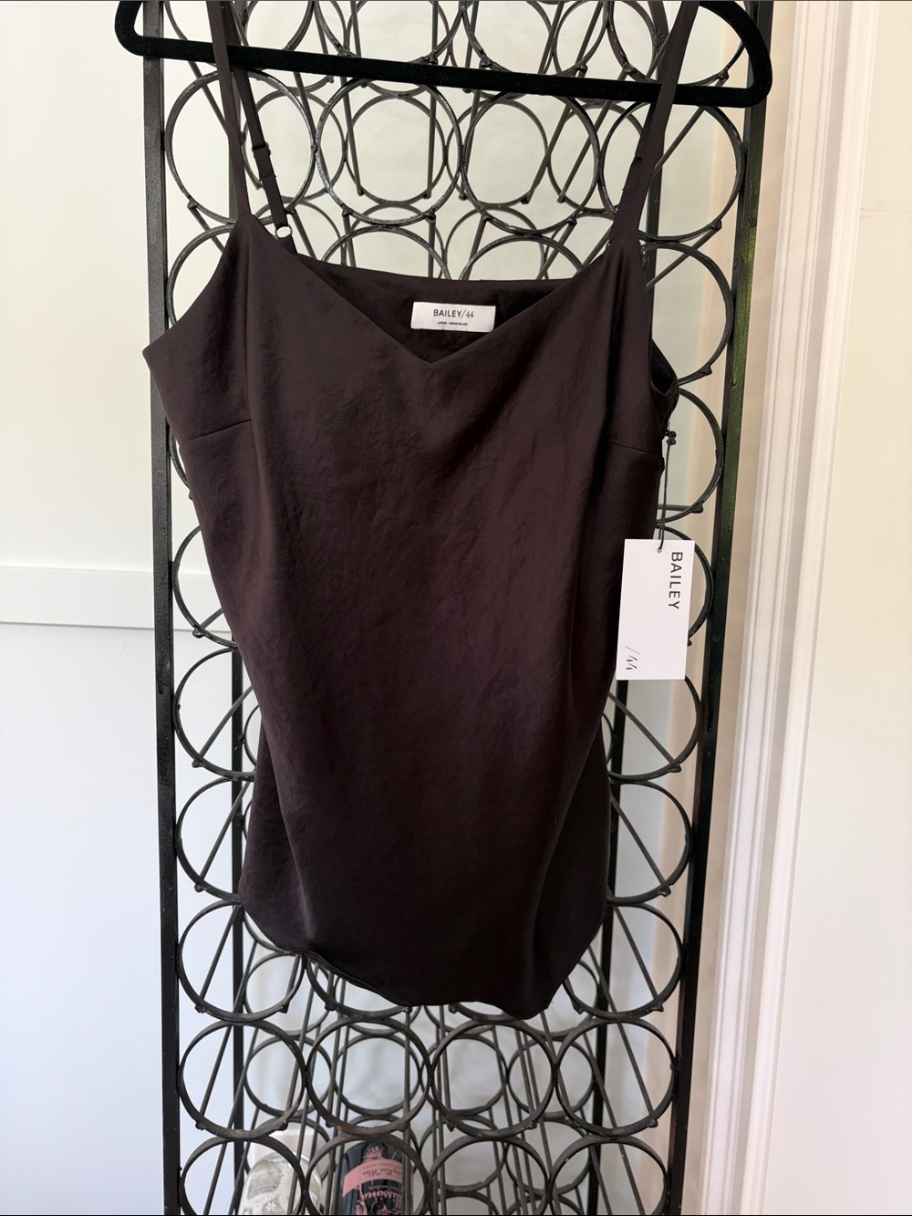 Bailey 44 Black Cami Top